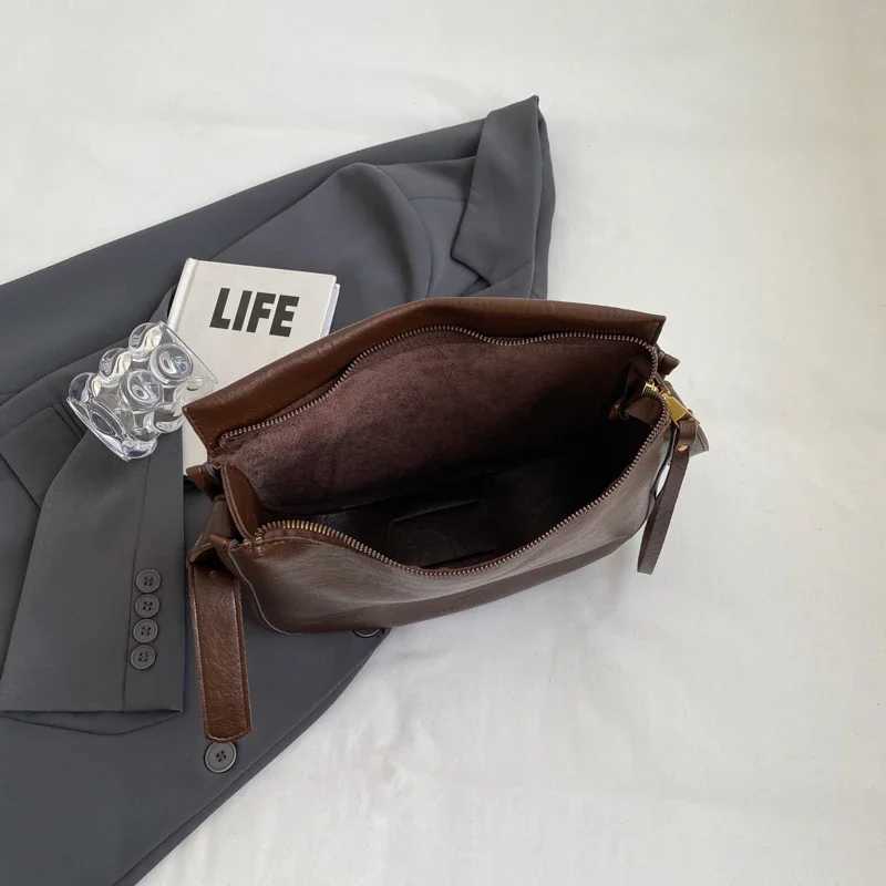 HBP Small Pu Leather Shoulder Bags For Women New Fashion Retro Trend Designer Crossbody Underarm Bag Handbags