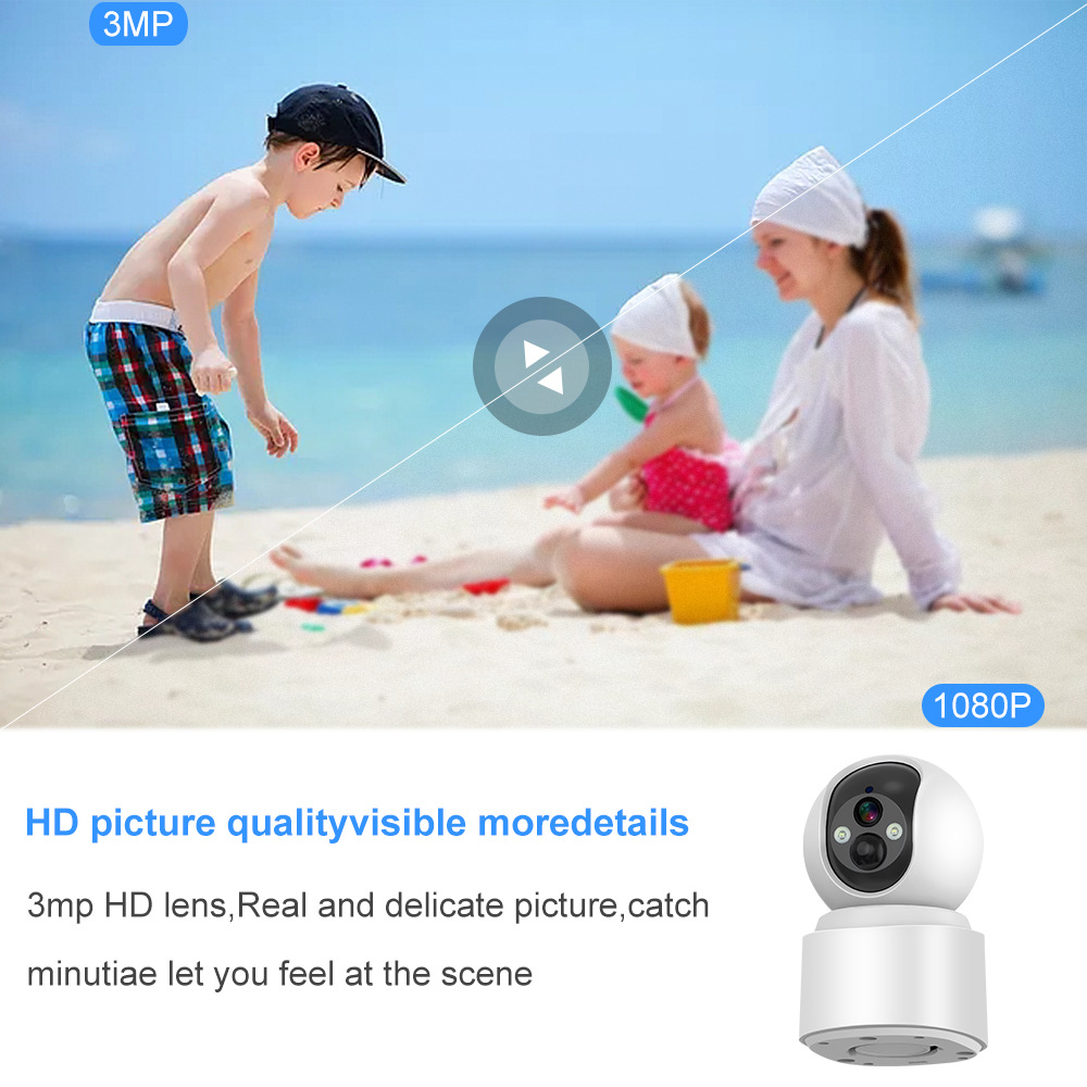 V380 Pro Monitoring Built in Battery Cameras Household Indoor High-definition IP Cameras Wireless Wifi Intelligent Remote Monitors