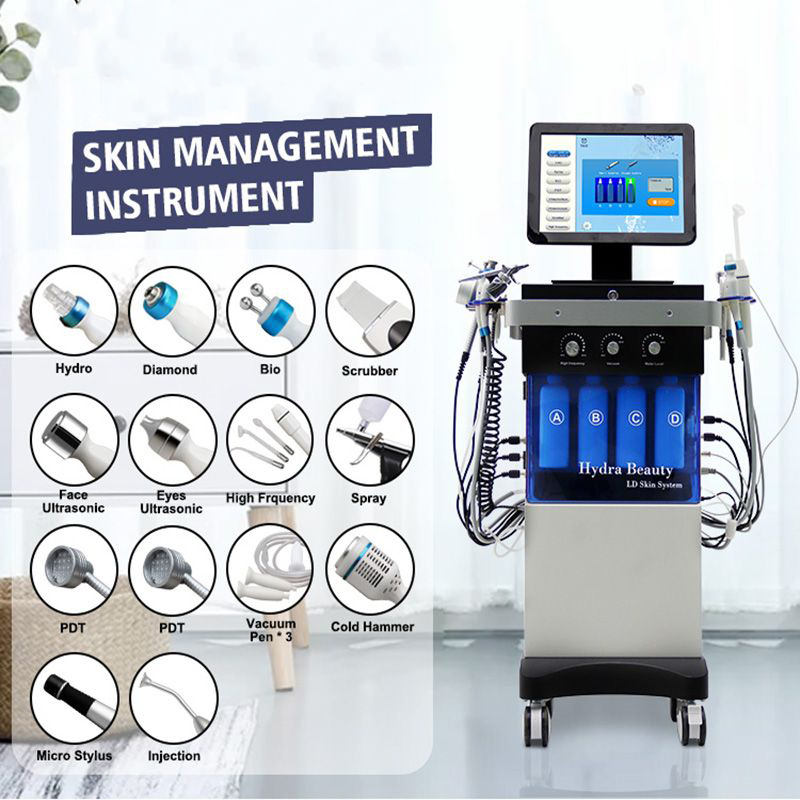 2024 14 in1 machine Diamond Peeling Microdermabrasion Water Jet Aqua Dermabrasion Machine For Spa Salon Clin