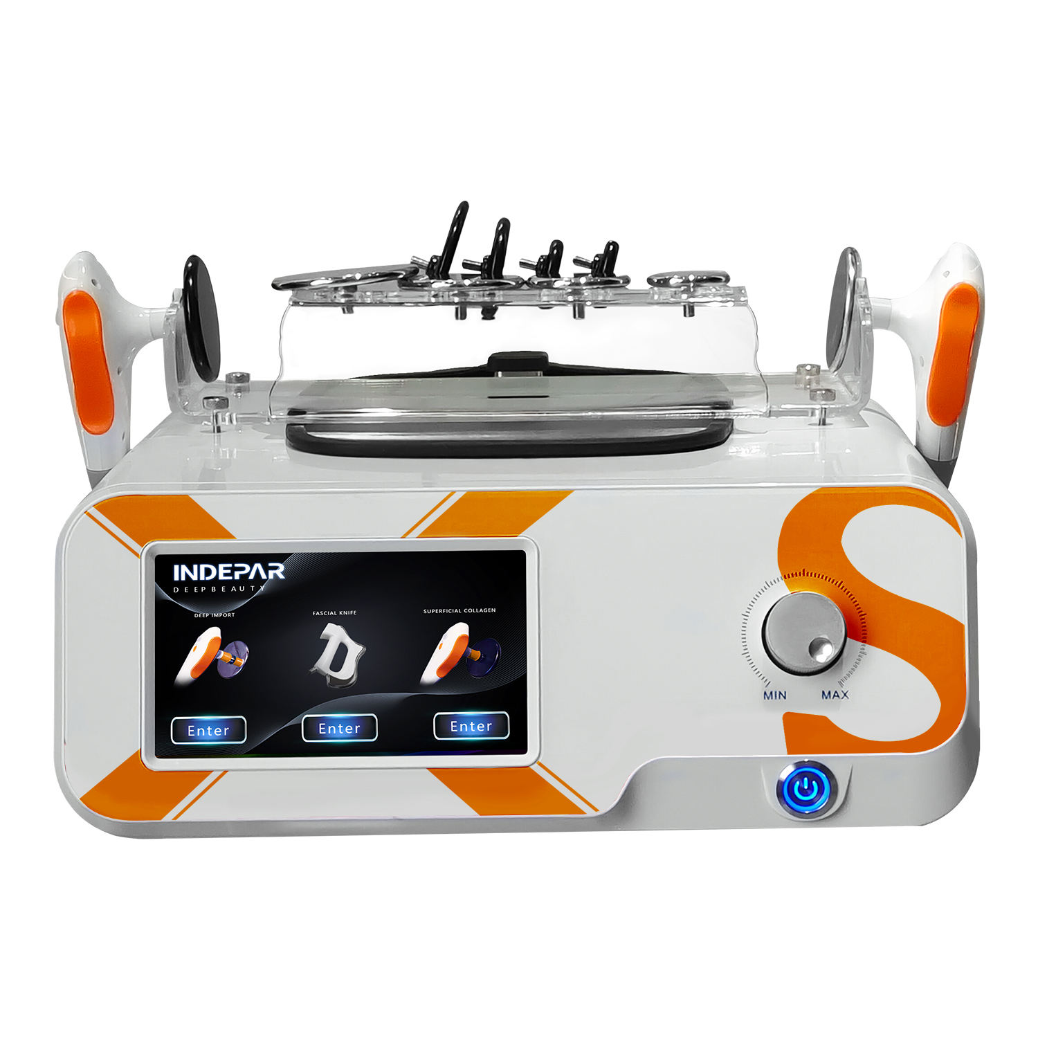 Smart Tecar Wave 448khz Tecar Therapy EMS Muscle Stimulator Physiotherapy Equipment Rehabilitation Eswt Shockwave Therapy ED Treatment Pain Relief Mac