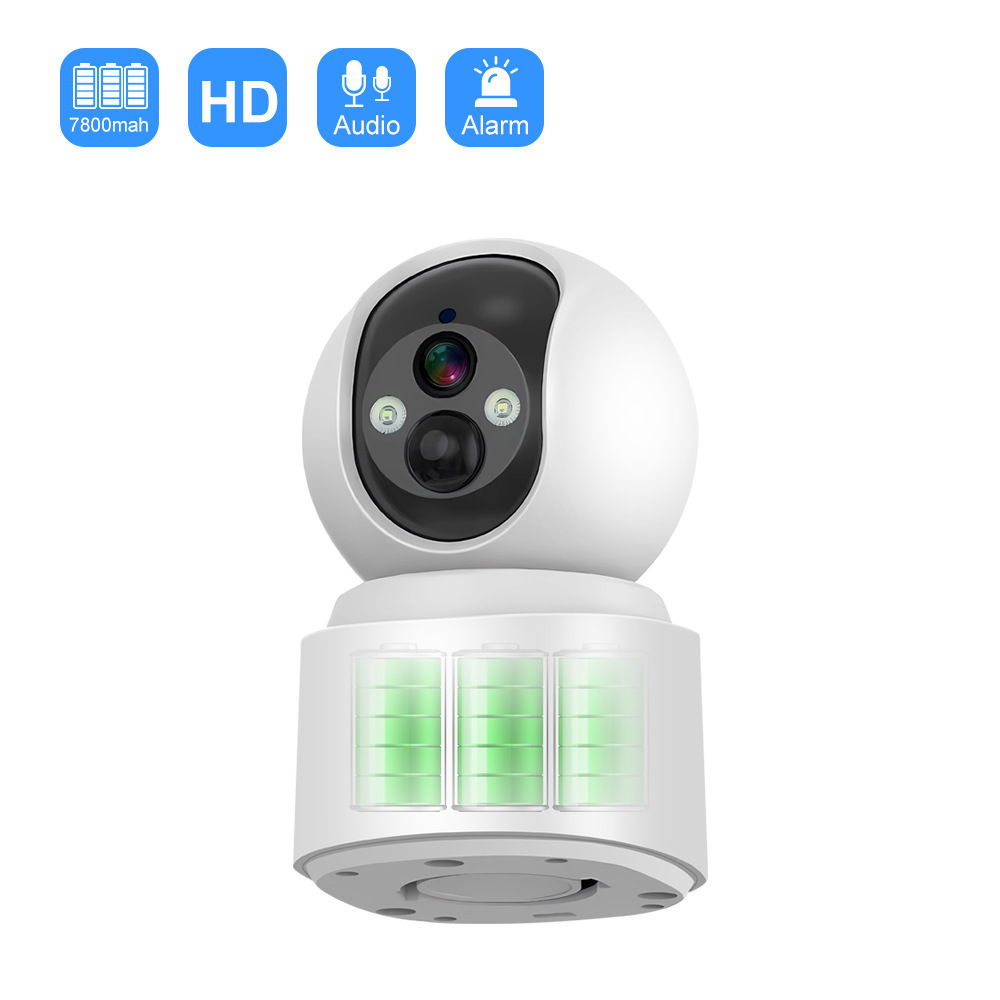 V380 Pro Monitoring Built in Battery Cameras Household Indoor High-definition IP Cameras Wireless Wifi Intelligent Remote Monitors