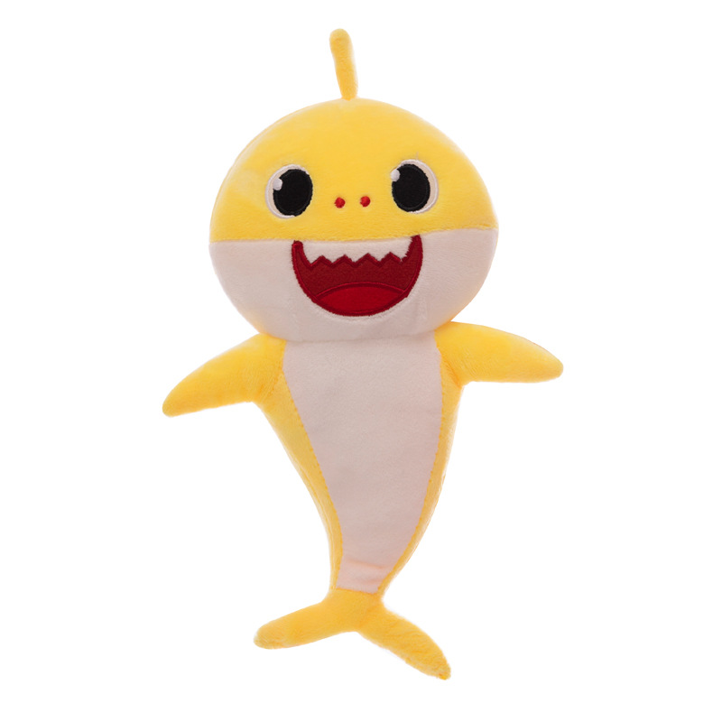 Plush Dolls 32CM Soft Shark Plush Toy - 2024 Cuddly Marine Animal Doll for Kids Parents S25321