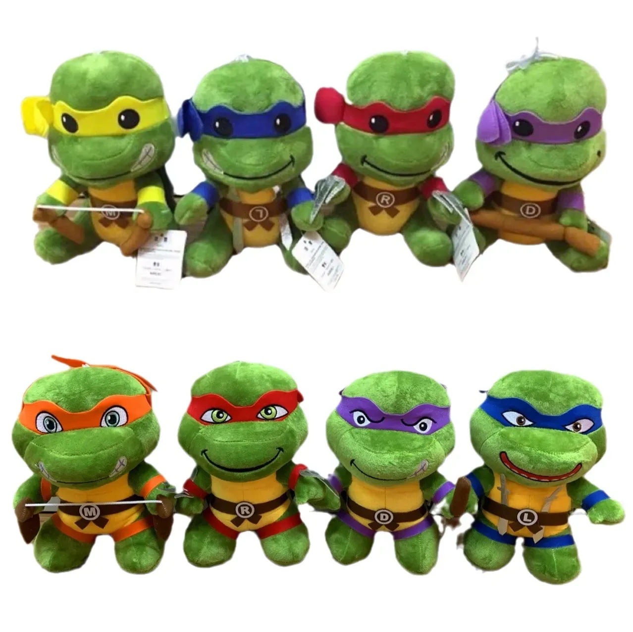 cute battle turtle plush toy children's game playmate holiday gift room decoration