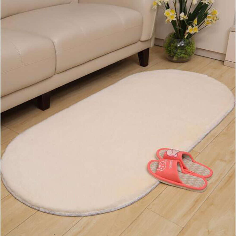 Imitation Rabbit Fur Sofa Carpet Floor Imitation Wool Seat Cushion, Bay Window Living Room Bedroom Non Slip Foot Mat, Blanket