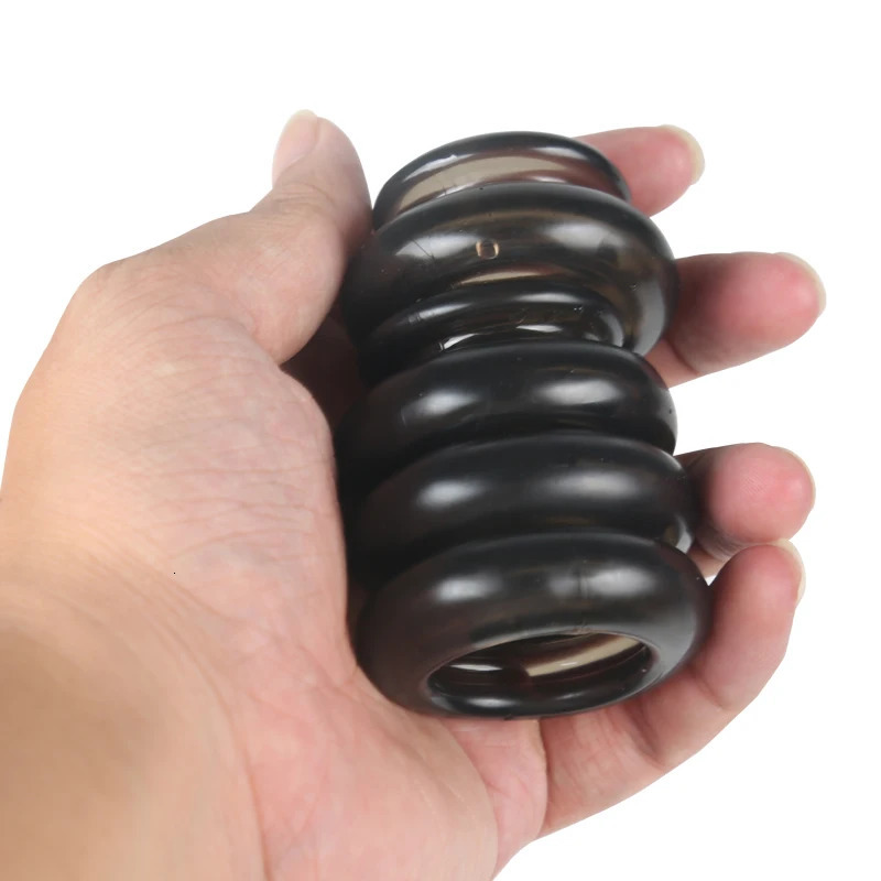 Overlay Cock Ring Delay Ejaculation For Men Reusable Retardant Penis Adjustable Cockring Set Dick Enlargement Sex Toys 240312