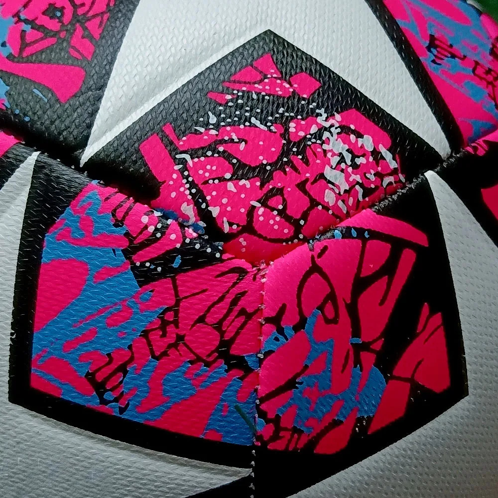 Soccer Balls Professional Size 5 Red PU Material Wear-resistant Match Training League Stitch Footballs bola de futebol 240301