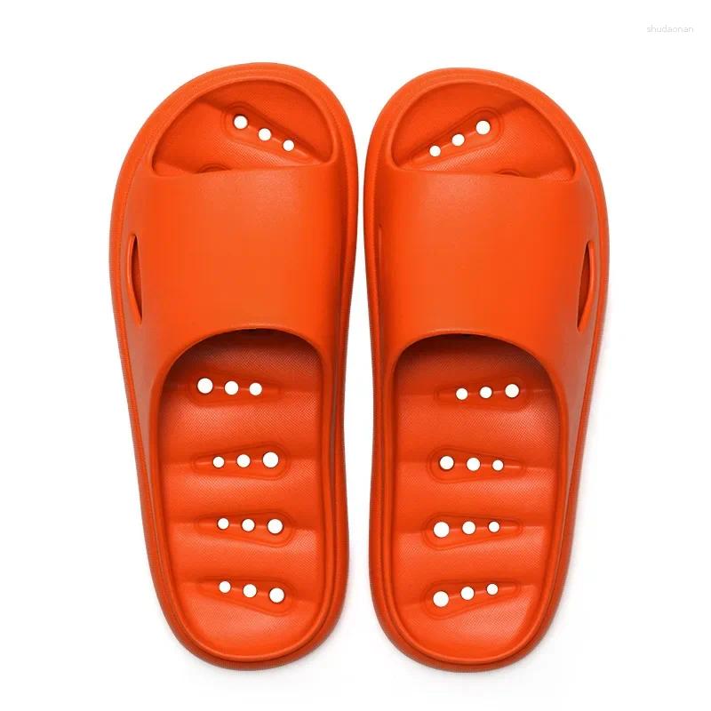 Slippers T318Mens Sandals For Mens Summer Indoor Home Household Bathroom Bath Anti-slip Thick-soled Womens