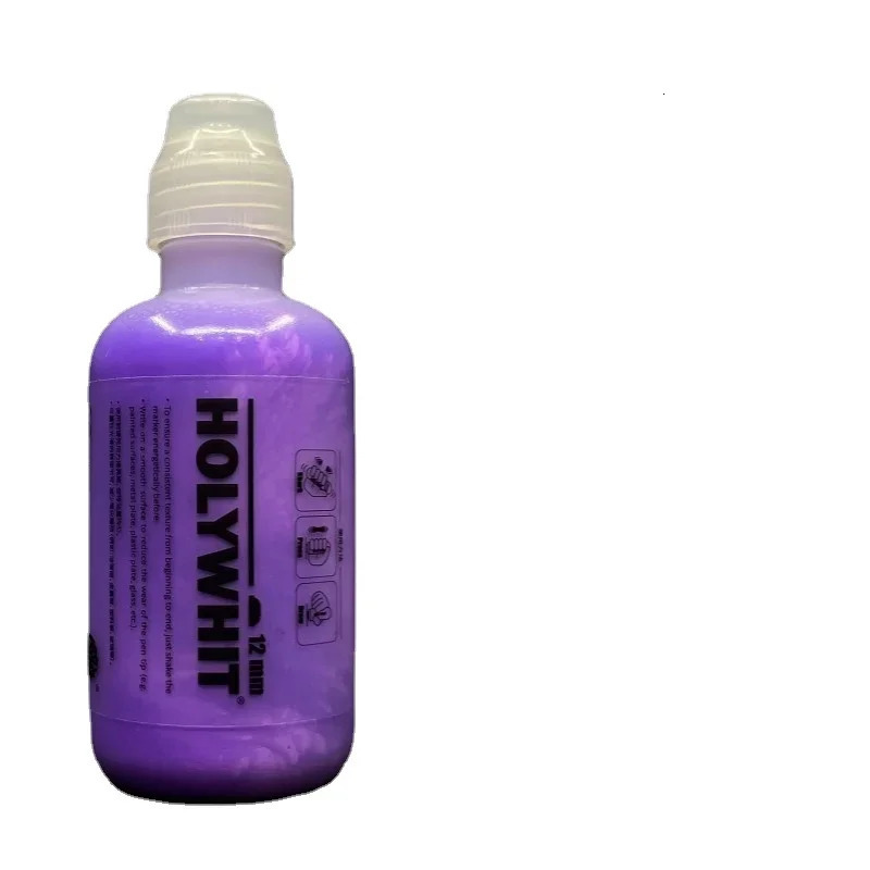 60ML12MM Graffiti Flow Pen Oily Round Head Painting Signature Waterproof and Lightresistant Refillable Ink Paint 240228