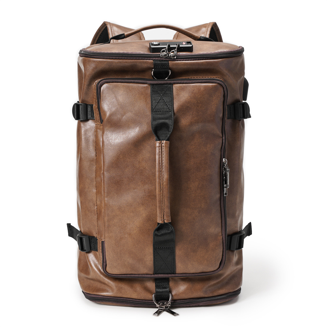 Men Women Backpack Leather Large Laptop Backpacks Male Mochilas Casual Schoolbag For Teenagers For Girls Boys Handbags