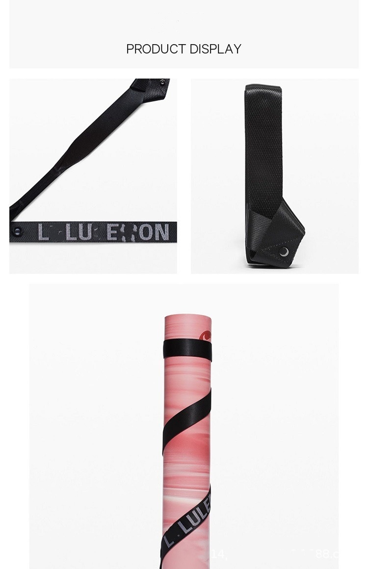 Yoga mat back strap Portable strap storage rope multi-functional women's alternative yoga bag bag telescopic strap yoga mat storage bag