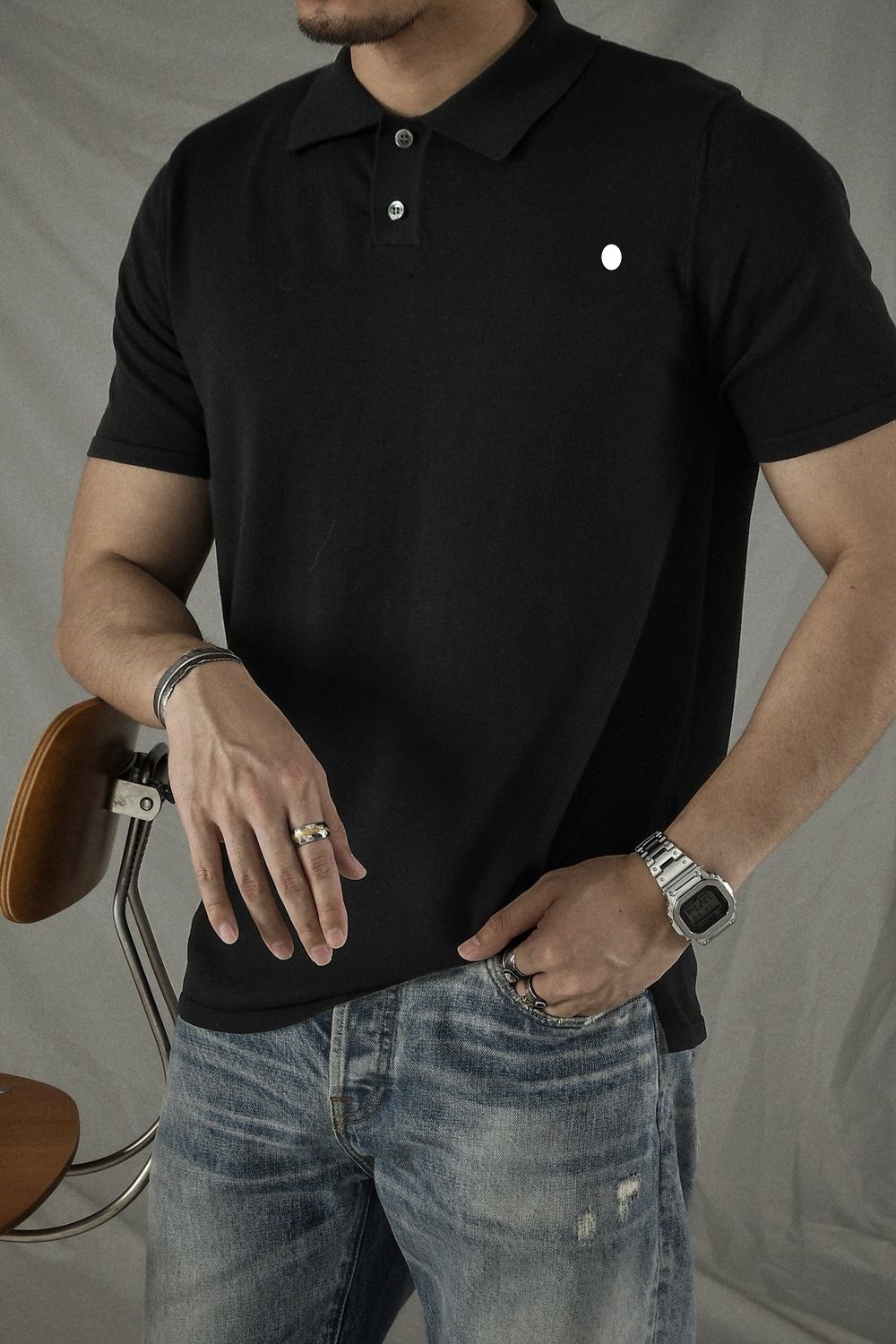 LM Outdoor Mens Polo Shirt Mens Quick Dry Sweat-wicking Tee Short Men Short Sleeve Shirts Gym Bodybuilding Summer 1704