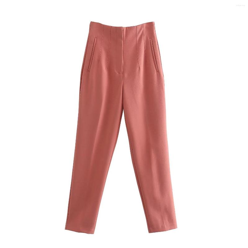 Women's Pants Fashion Ladies Wear Quiet &old Money Style Autumn Versatile Tapered Ropa Office Streetwear