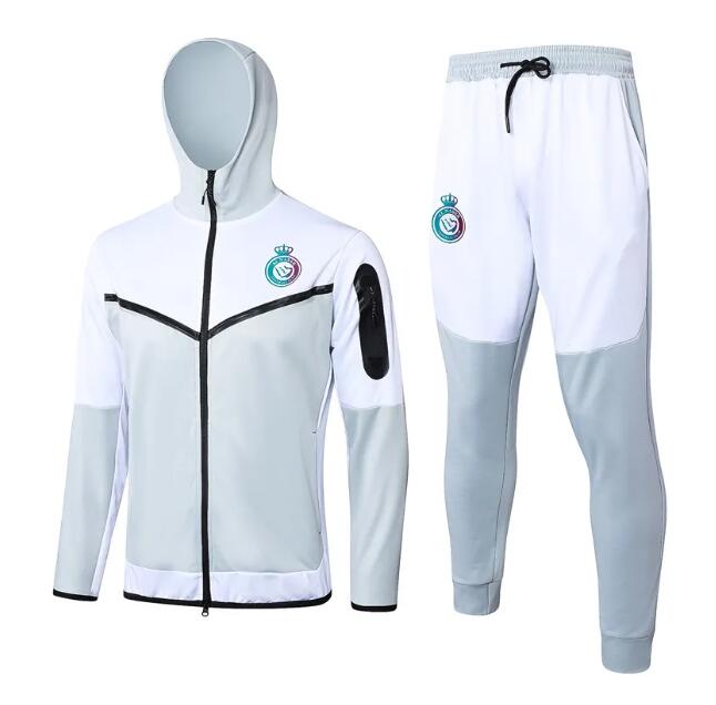 23 24 25 Al Nassr Fc Soccer Tracksuit Hoodie Ronaldo Fc Training Suit Cr7 Gonzalo Martinez Talisca Ghislain Konan Vincent Aboubakar Men Kids_Soccer Jacket