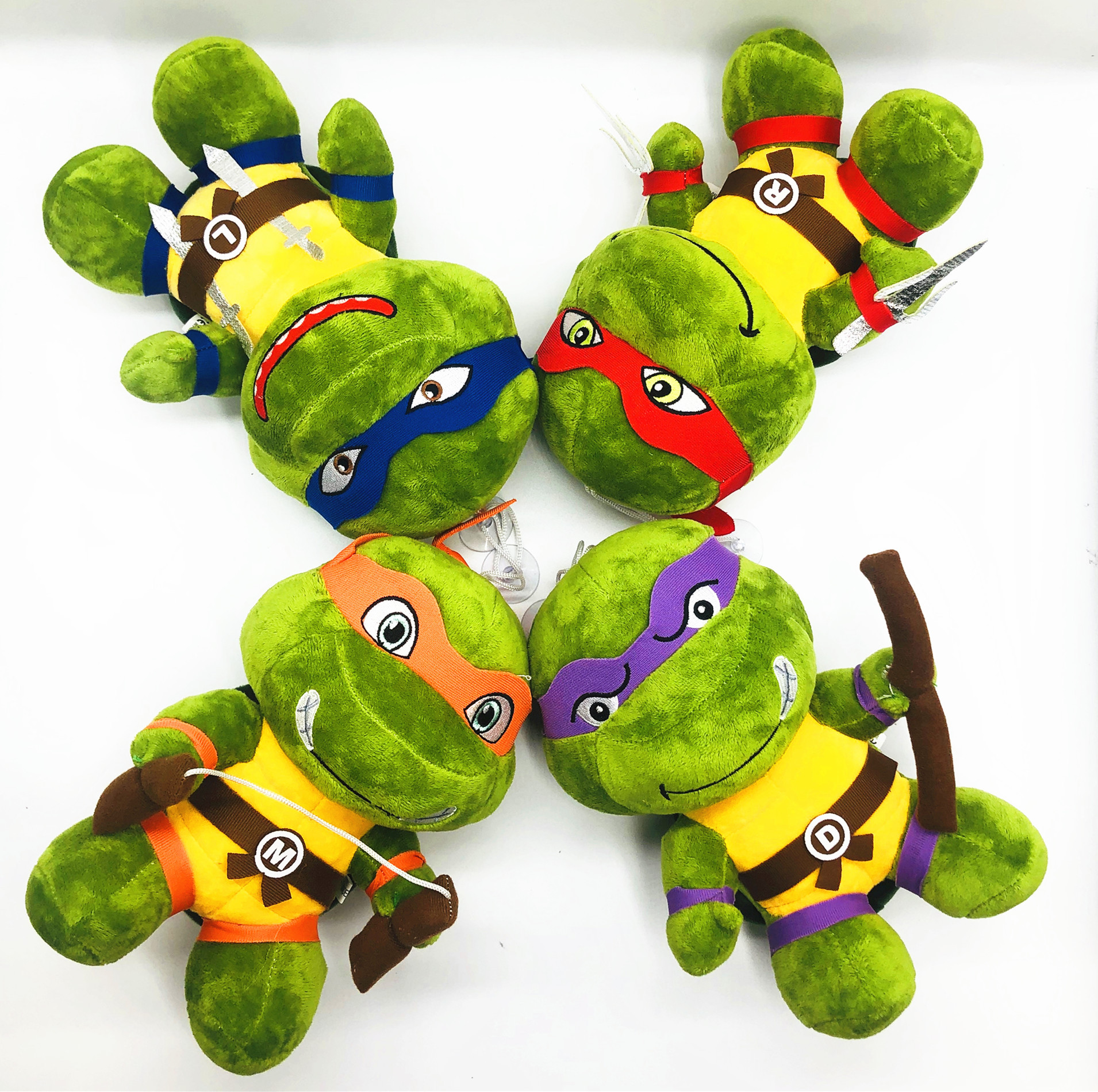 cute battle turtle plush toy children's game playmate holiday gift room decoration