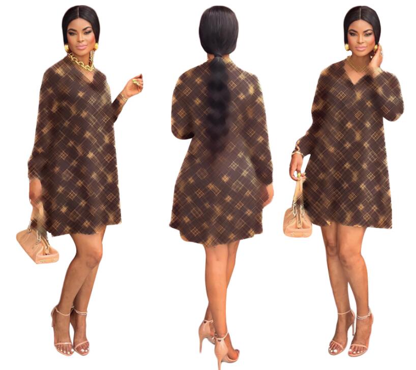 Women's Shirts Blouses Casual fashion V neck Long Sleeve brand Shirt Women Old flowers designer Shirts top dress