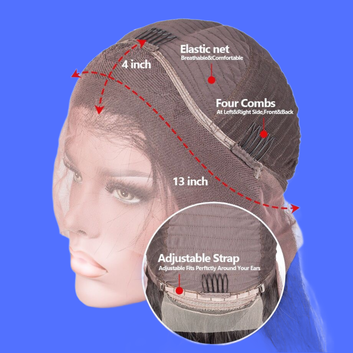 Short Bob Human Hair Wigs Brazilian Glueless Straight Lace Front Wigs For Women Transparent Lace Pre Plucked Bone Bob Wig