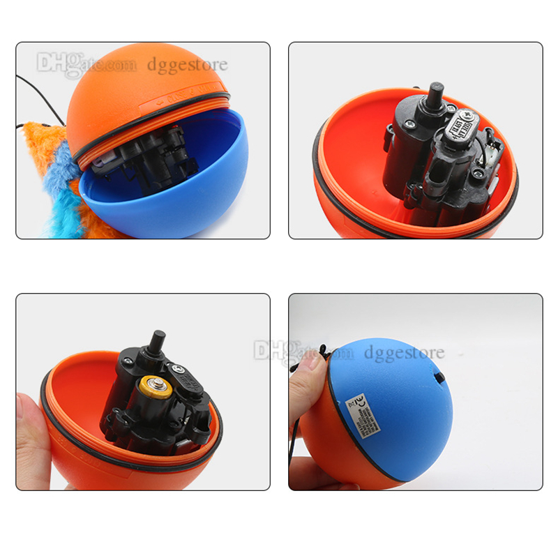 Update Toys, Pet Interactive Feather Toy, Automatic Kitten Toys For Indoor Cats, Smart Electric Ball/Mouse Toy,(Auto Cat Toy) H31