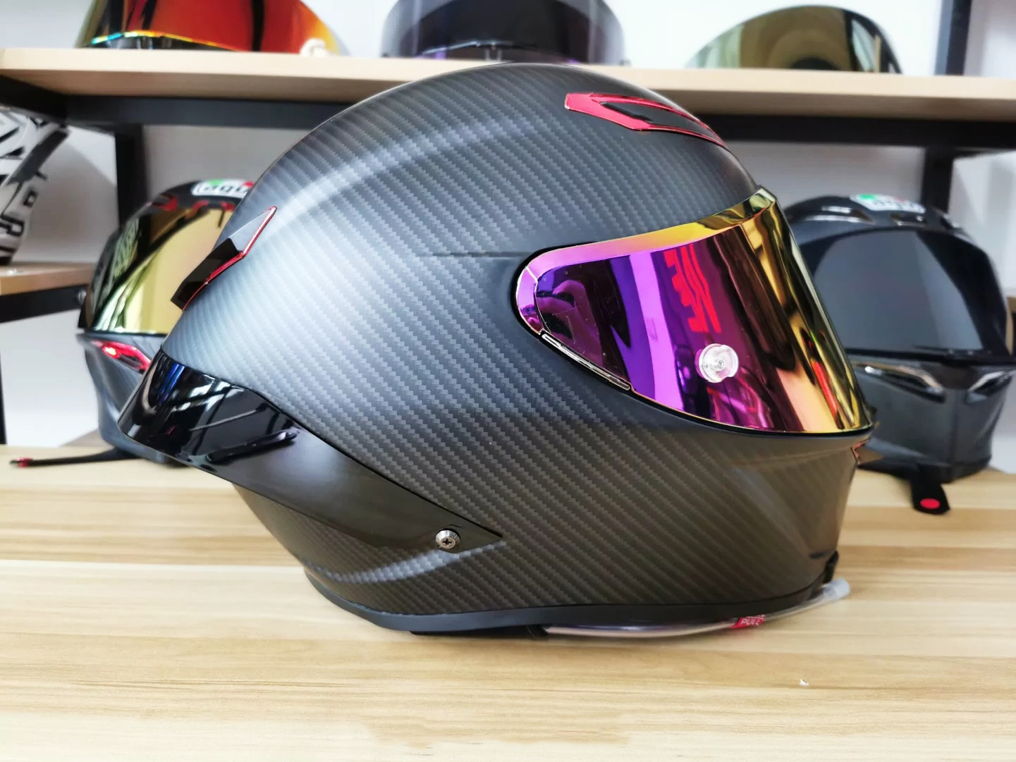 Full Face pista GPR matte black red Motorcycle Helmet anti-fog visor Man Riding Car motocross racing motorbike helmet