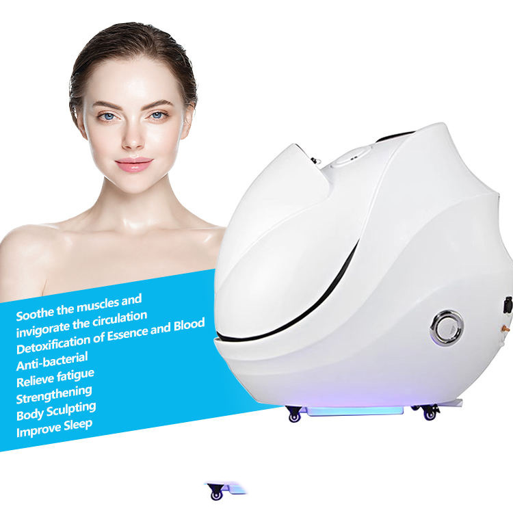 Shell Shape thermal heating far infrared ozone sauna spa capsule beauty machine for body detox slimming