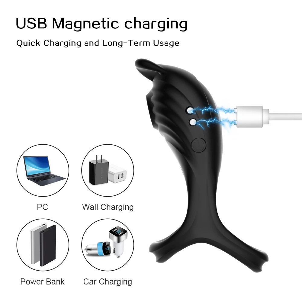 Vibrating Cockring Sucking Penisring Delay Ejaculation Cock Ring Sex Toys for Couple Men Penis Vibrator Adults 240312