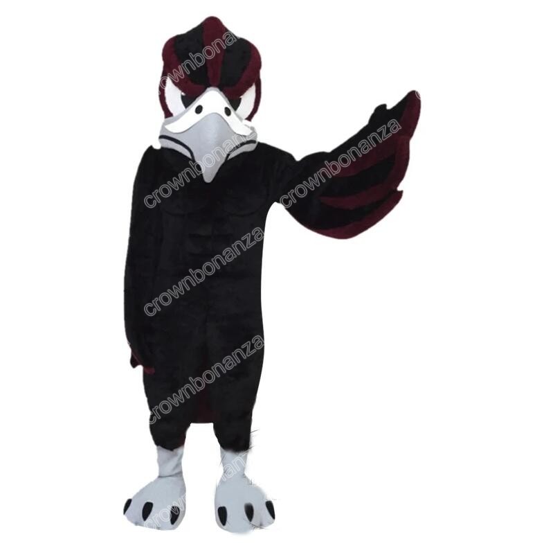 2024 Adult Size School Falcon Mascot Costume Halloween Christmas Fancy Party Dress CartoonFancy Dress Carnival Unisex Adults Outfit
