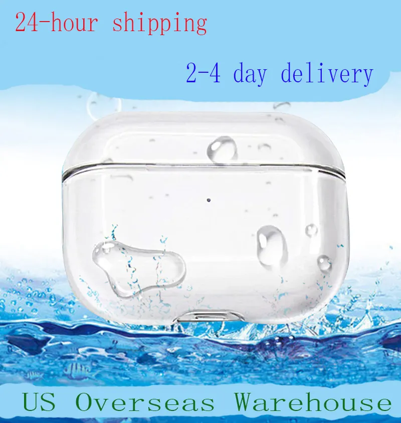 transparent case For Air pods pro 2 air pods 3 Earphones airpod Bluetooth Headphone Accessories Silicone Cute Protective Cover Wireless Charging Box case