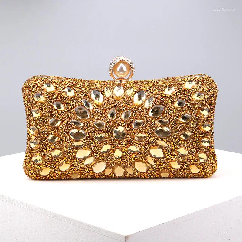 Evening Bags Women's Handbags Explosive Dia Encrusted Bag Dinner Ladies Fashion Banquet Hundred Dress