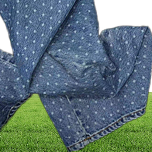 Milan Runway Women039s Jeans New Spring Summer Print fashion Designer Jeans Brand Same Style Pants 02212