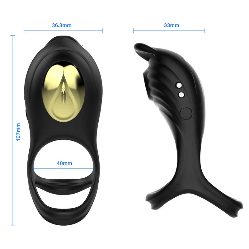 Vibrating Cockring Sucking Penisring Delay Ejaculation Cock Ring Sex Toys for Couple Men Penis Vibrator Adults 240312