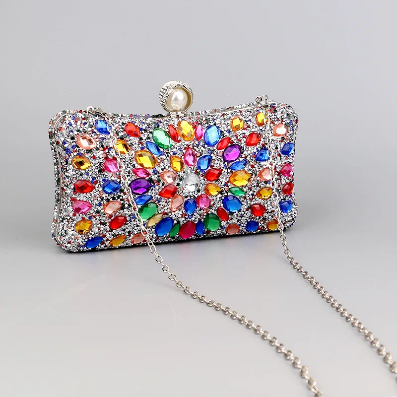 Evening Bags Women's Handbags Explosive Dia Encrusted Bag Dinner Ladies Fashion Banquet Hundred Dress