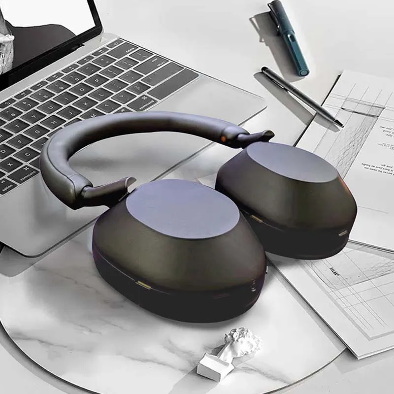 New for XM5 Wireless Headphones with Mic Phone-Call Bluetooth headset earphones sports bluetooth earphones