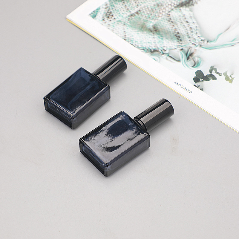 15ml Blue Glass Spray Bottle Empty Perfume Test Bottle Thick Glass Vial