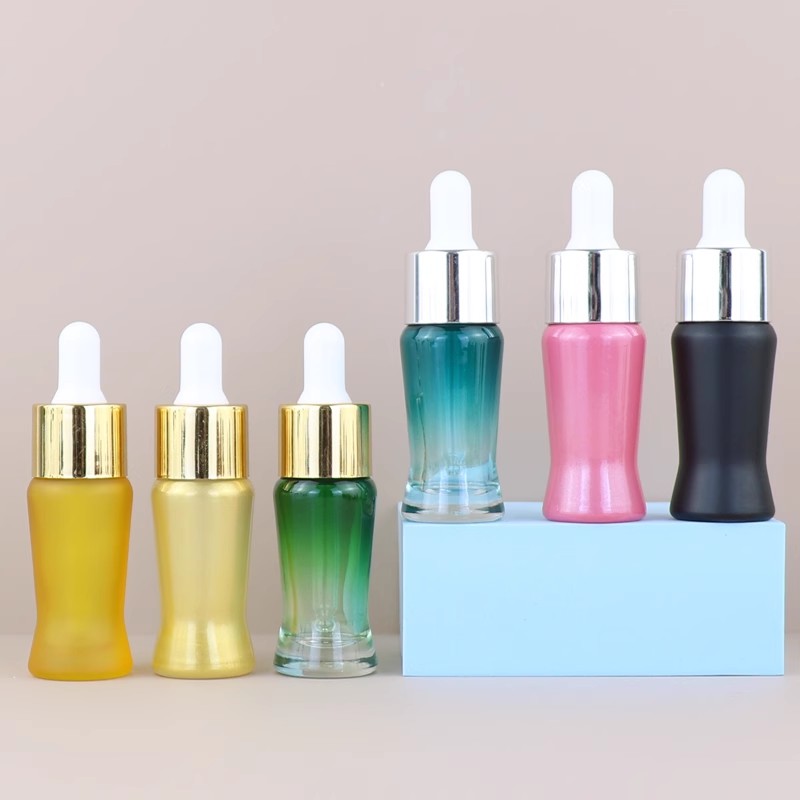 Empty 15ml Glass Dropper Bottles with Glass Eye Dropper Pipette for Essential Oils Aromatherapy Lab Chemicals