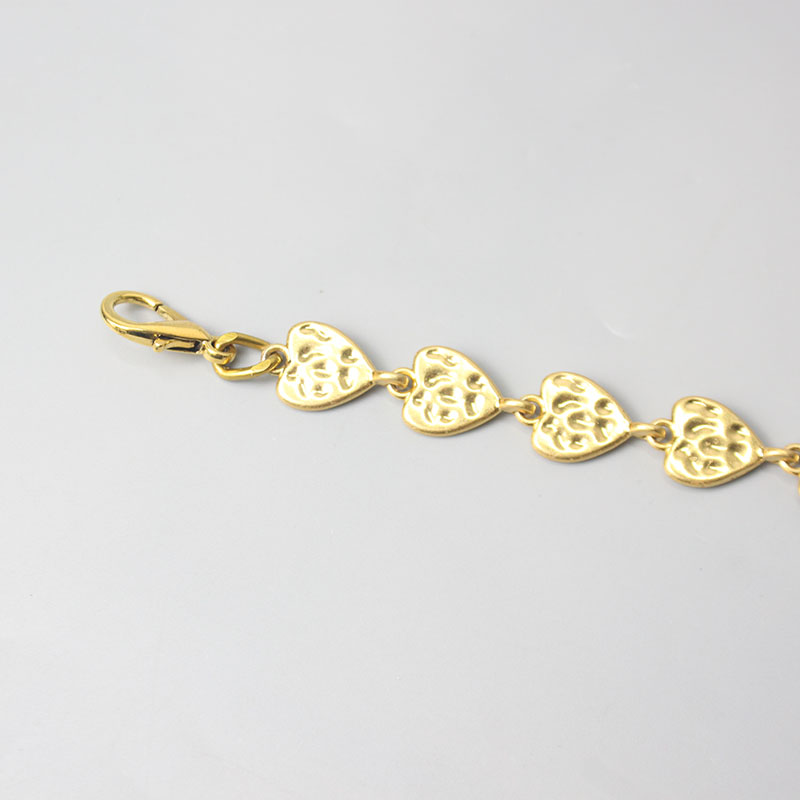 Waist pants classic waist chain small love pattern belt women hip hop style fashion thin waist belt 2024 trend
