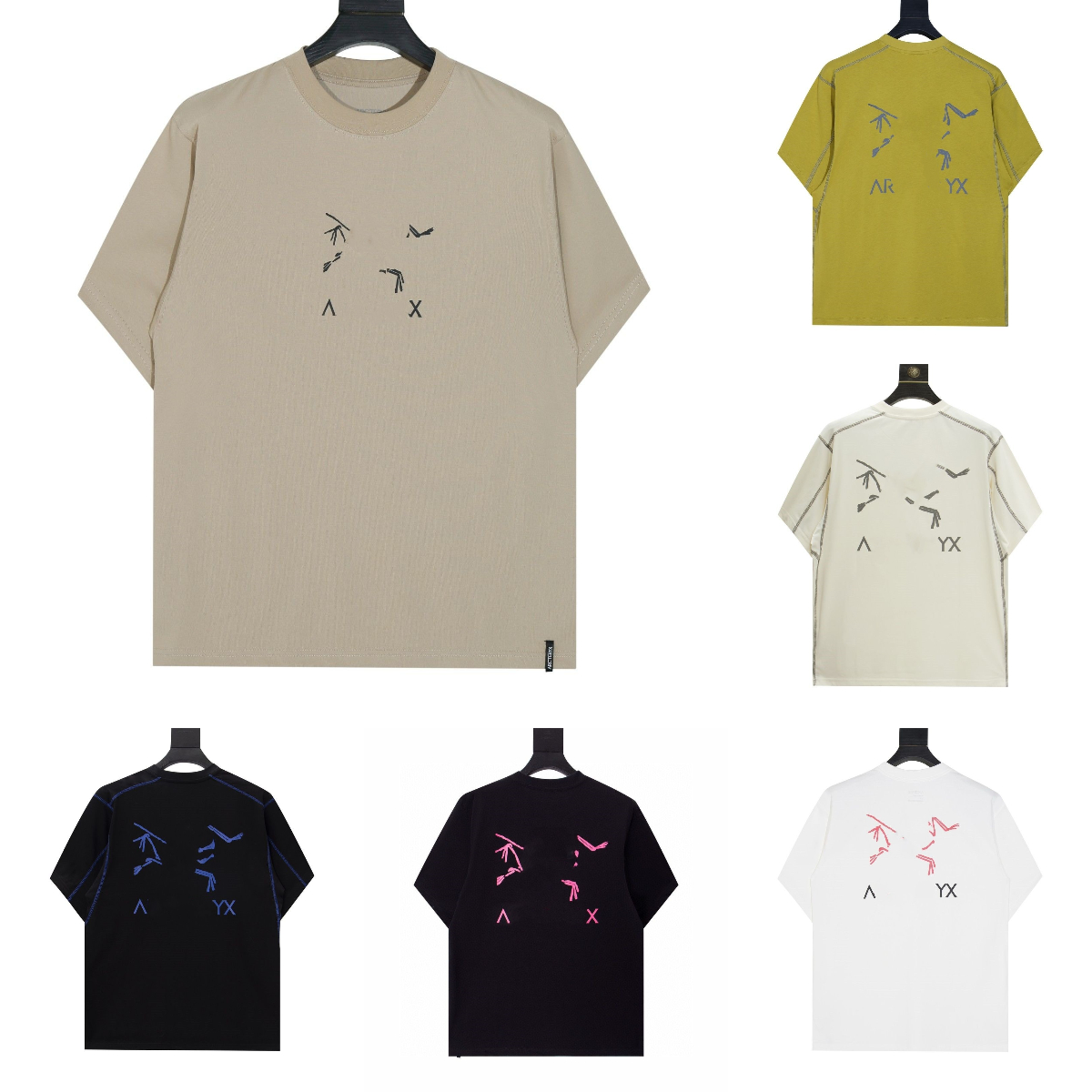 ARC Luxury TShirt Men s Women Designer Arcterxy T Shirts Short Summer Fashion Casual with Brand Letter High Quality Designers t-shirt