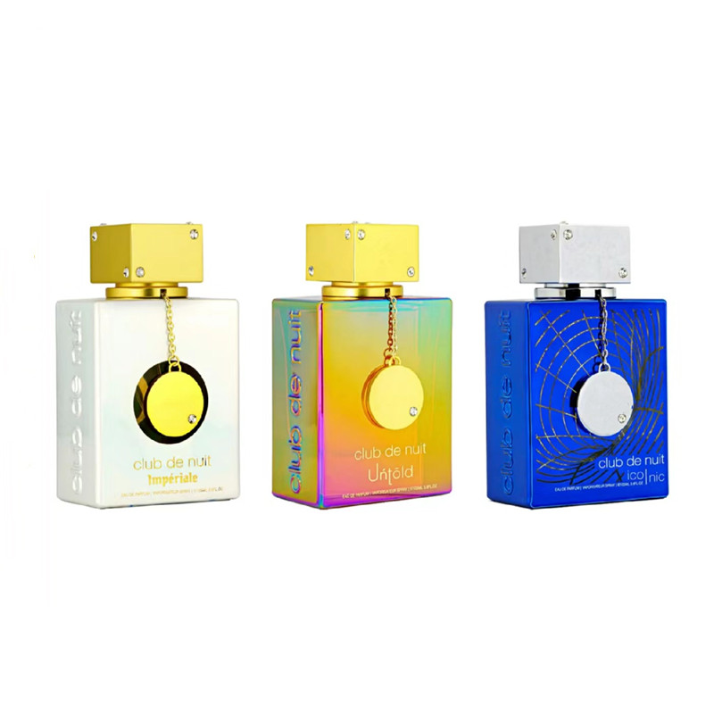Designer Perfume Club De Nuit Intense Men Perfume 105Ml 3.8Z Eau De Toilette Perfumes Woody Fragrance Good Smell Long Time Lasting Body Spray Fast Shi