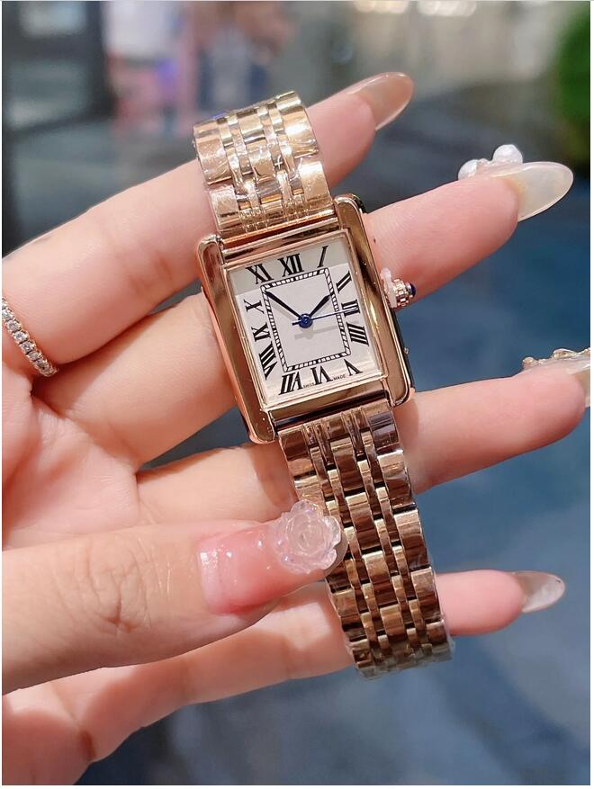 Luxury fashion men watch women watches stainless steel square subdial working male wristwatch top brand relogio feminino waterproof tank must design lady clock 01