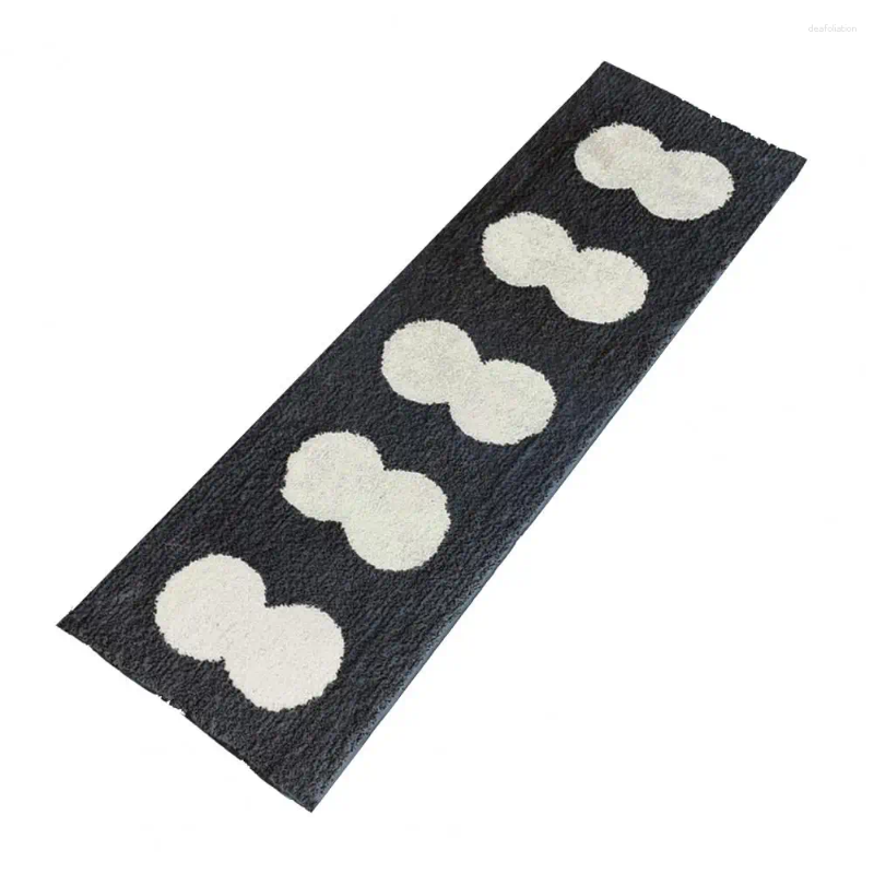 Carpets Polyester Fiber Floor Mat Plush Rug for Kids Bedroom Room Decor Non-slip Furry Carpet with Gourd Pattern Soft Fluffy Nursery