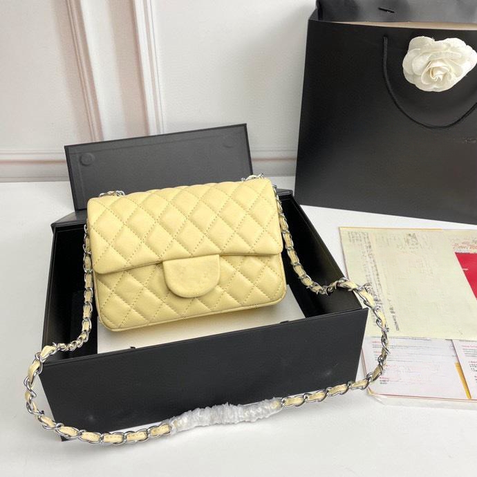 20cm Designer bags purse Flap Women bag luxury shoulder bag Handbag Caviar lambskin leather classic Flap Envelope Bag on chain Crossbody