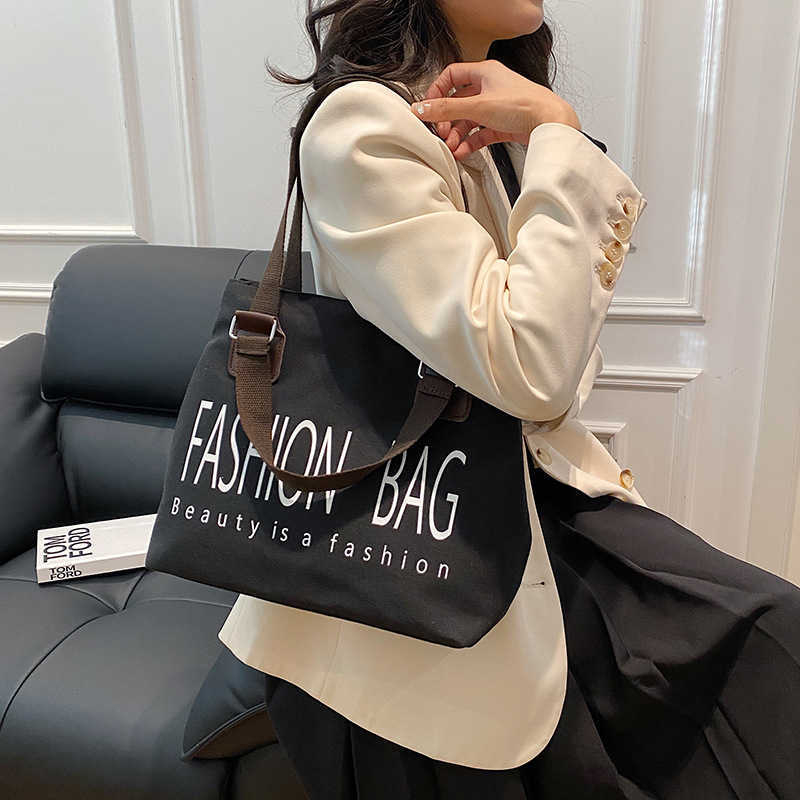 Fashionable Tote Bag Autumn/winter Trendy Casual Simple Japanese Korean Fashionable Women's Bag Single Shoulder Bag Crossbody Bag Women's Ba