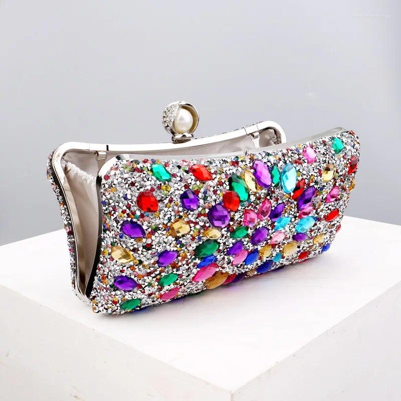 Evening Bags Women's Handbags Explosive Dia Encrusted Bag Dinner Ladies Fashion Banquet Hundred Dress