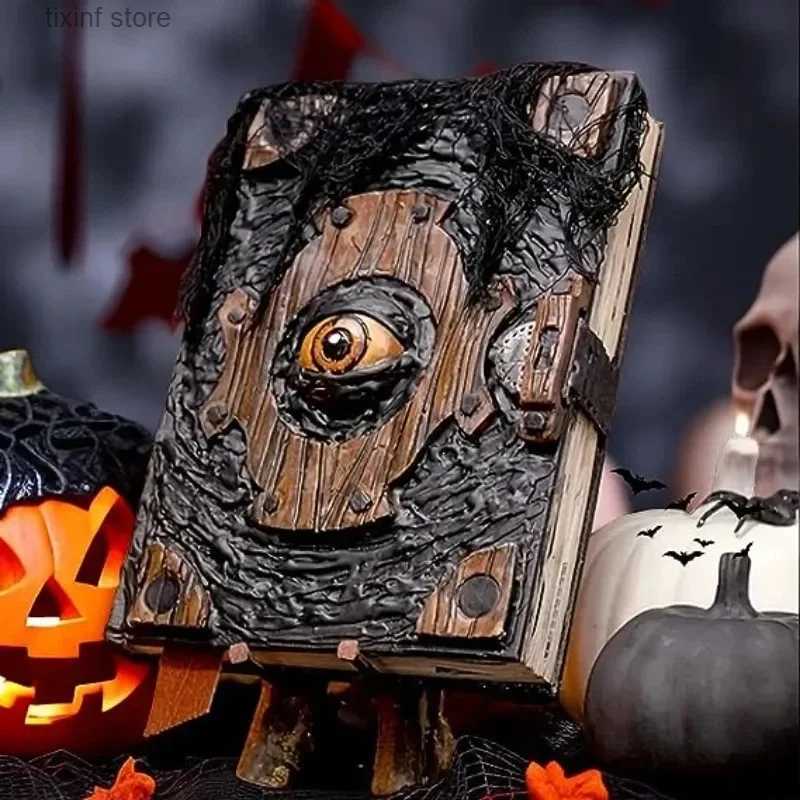 Decorative Objects Figurines Curse Eye Antique Grimoire Spell Book Decorations Ornament Gothic Horror Hocus Pocus Book Decorative Books Home Decor Toy