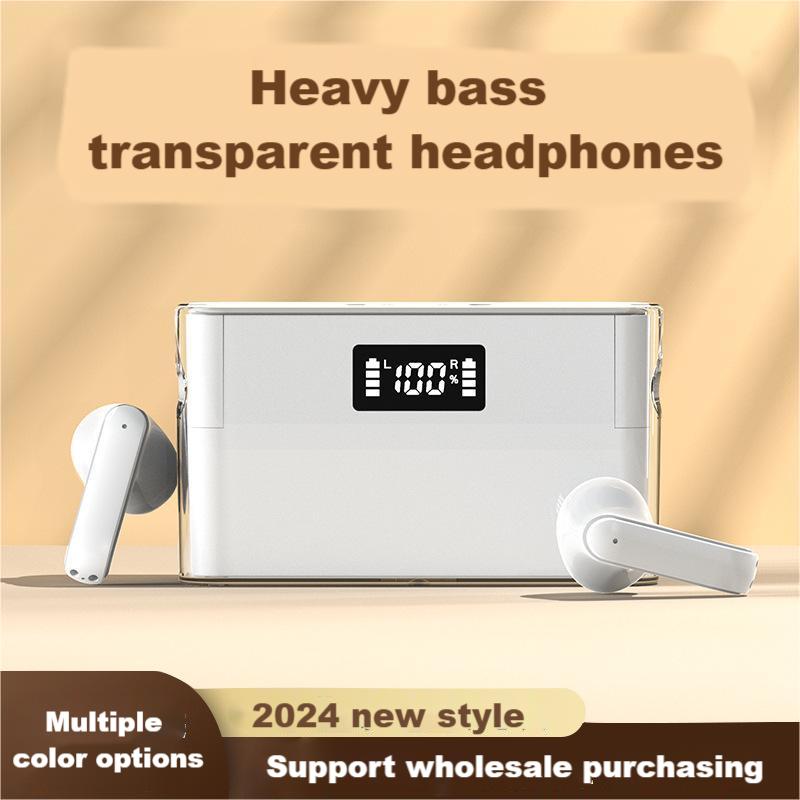 TWS Bluetooth headphone New Style In-ear Earphone Wireless Earphone TM11 Model Mirror screen LED display Two Earbuds with built-in Microphone hig