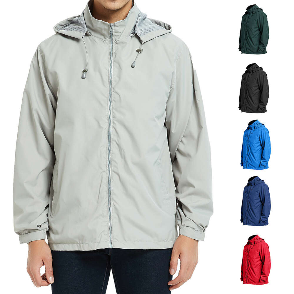 Outdoor Hooded for New Casual Assault Suit, Waterproof Windbreaker, Autumn and Winter Men's Soft Shell Jacket