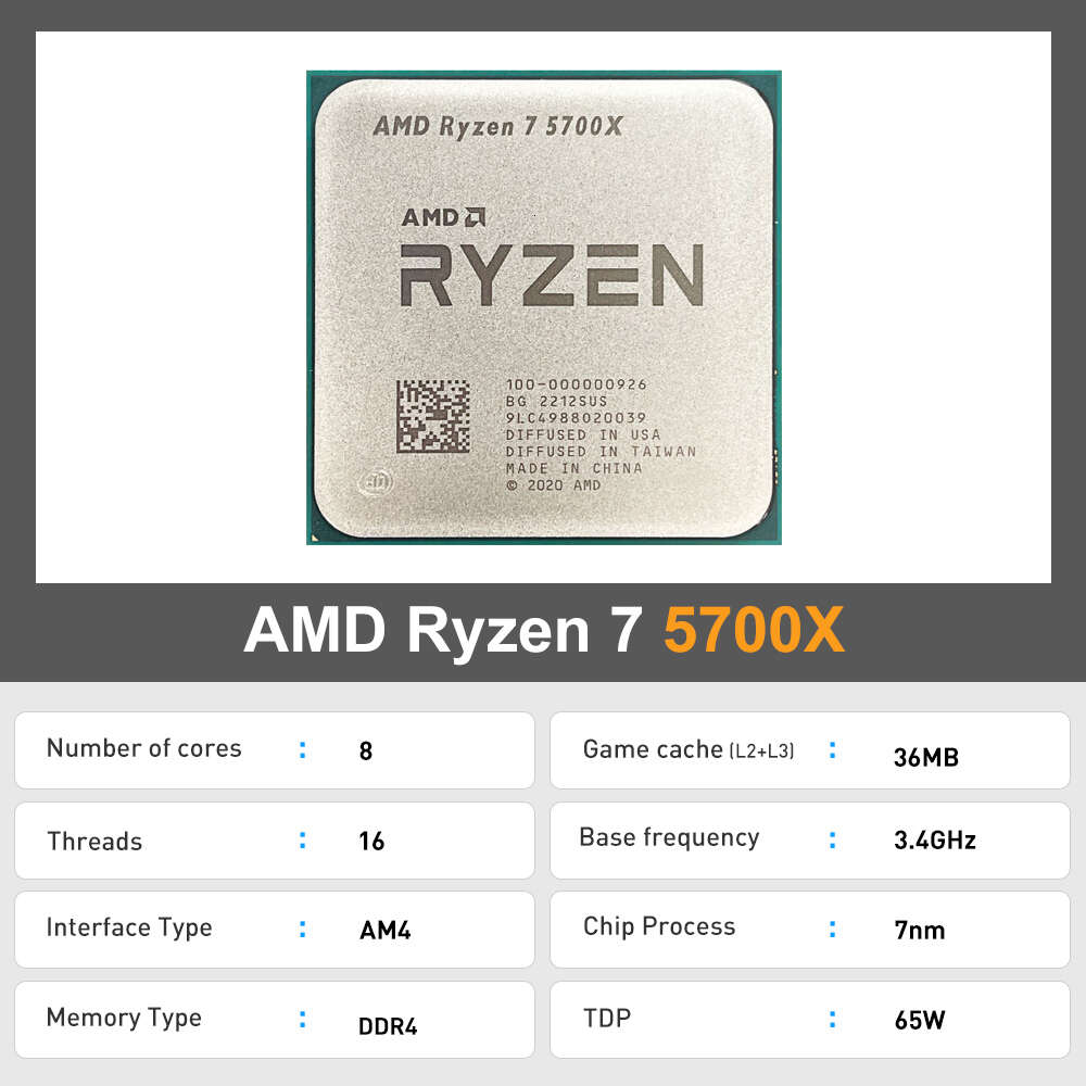 NEW AMD Ryzen 7 5700X R7 5700X Cpu + MSI X570-A PRO AMD X570 AMD X570 128GB DDR4 Motherboard PCI-E 4.0 M.2 SATA3 ATX placa me