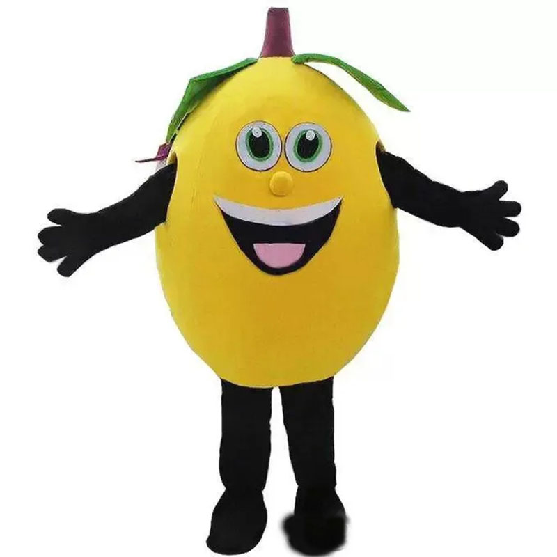 2024 Adult Size lemon Mascot Costume Halloween Christmas Fancy Party Dress CartoonFancy Dress Carnival Unisex Adults Outfit