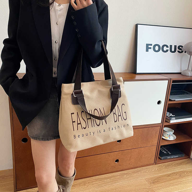 Fashionable Tote Bag Autumn/winter Trendy Casual Simple Japanese Korean Fashionable Women's Bag Single Shoulder Bag Crossbody Bag Women's Ba