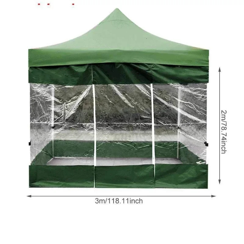 1PC Outdoor Tent Oxford Cloth Side Wall Rainproof Waterproof Tent Gazebo Garden Shade Shelter excluding Tent Roof and Bracket 240309
