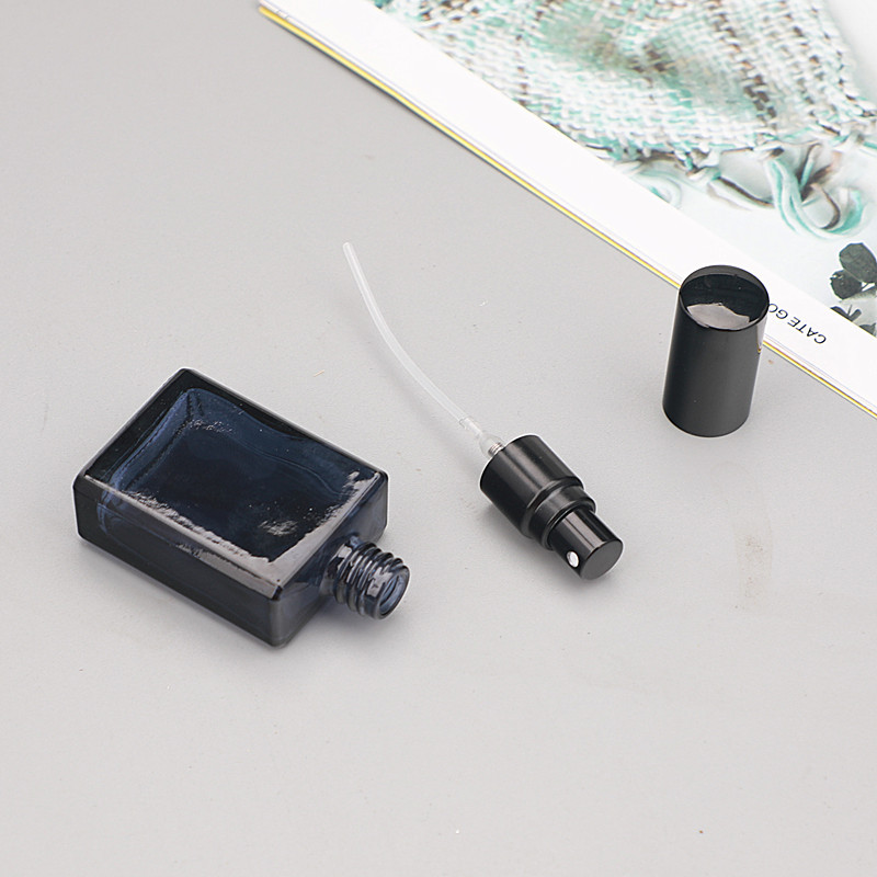 15ml Blue Glass Spray Bottle Empty Perfume Test Bottle Thick Glass Vial