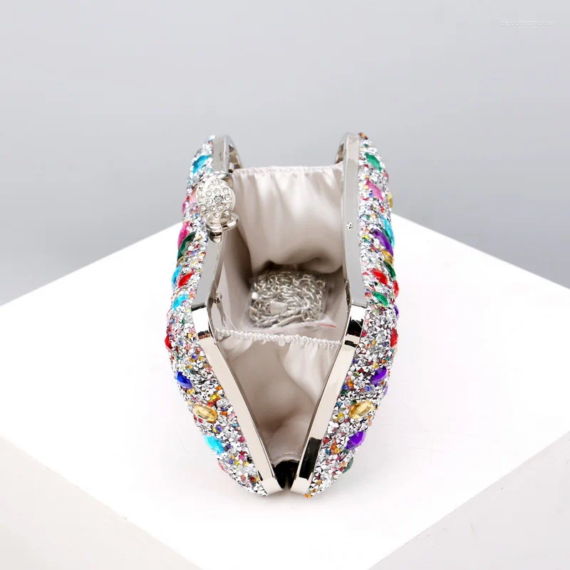Evening Bags Women's Handbags Explosive Dia Encrusted Bag Dinner Ladies Fashion Banquet Hundred Dress